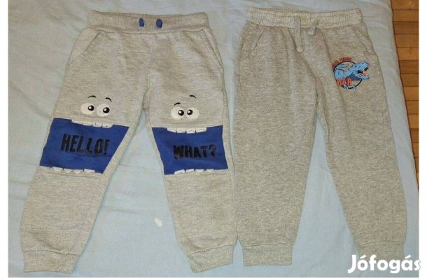 98/104es szabadidőnadrágok,egyben ennyi