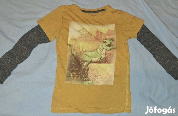 98/104re dínós pamut felső