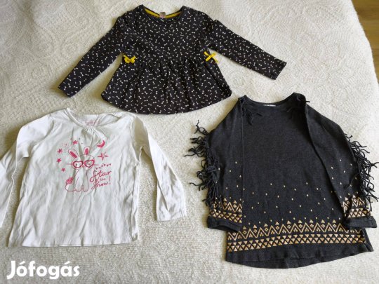 98-as 3 db lányka felső