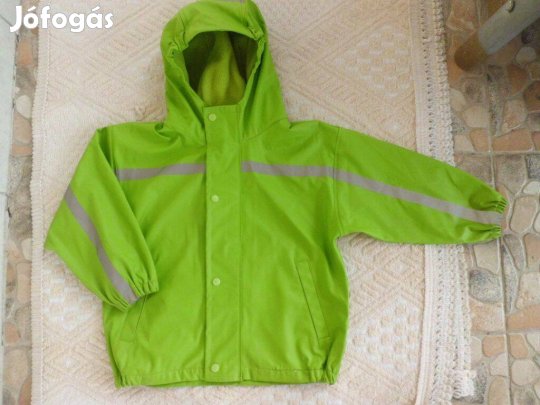 98-as kétrétegű, bélelt esőkabát fényvisszaverő csíkokkal 98