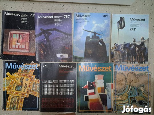 98 db Művészet - A magyar képzőművészek szövetségének folyóirata főleg