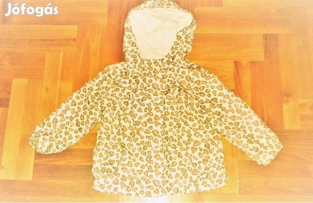 98 újszerű F&F tüneményes leopárd mintás kapucnis átmeneti kabát