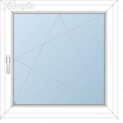 98x98 Műanyag ablak / Bukónyíló / 2 réteg üvegezés