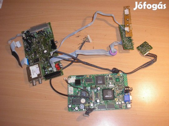 9964 hibás Philips 15PF9936 mainboard szett LC03 - 3139 123 5680.3 WK3