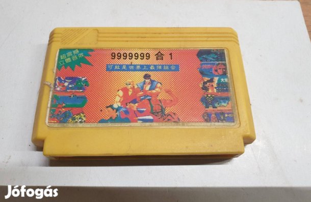 9999999 az 1 ben sárga kazetta