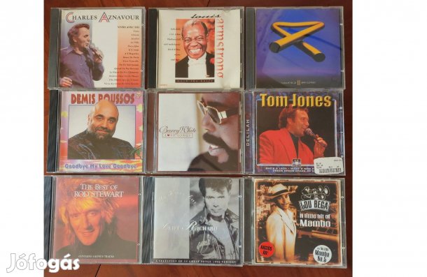 9 Külföldi Férfi előadó CD