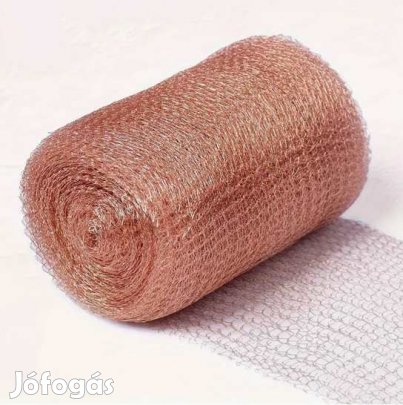 9 Méter Vörösréz Szövet Töltet  (5424)