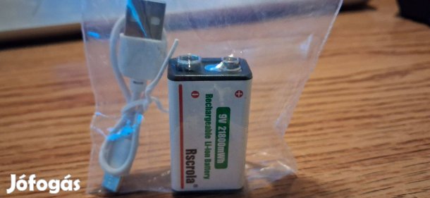 9-Voltos Tölthetö Aksi-2000FT