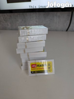 9 csomag Feather borotva penge (9×10)