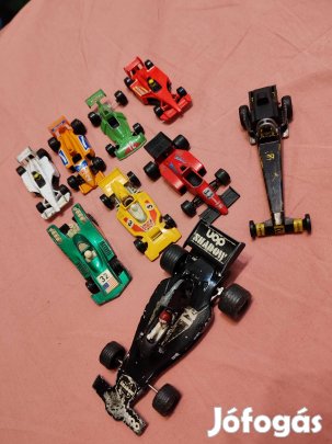 9 db Formula 1, Forma 1 kisautó egyben eladó 