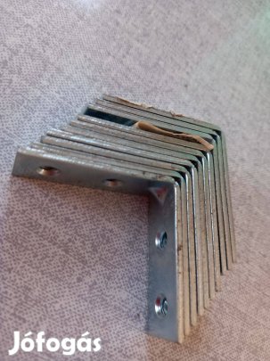 9 db új sarokvas 4x4cm