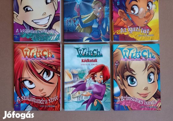 9 db witch könyv egyben eladó