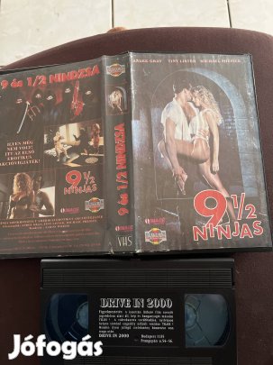 9 és 1/2 nindzsa drive akció vhs 
