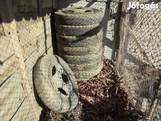 9db kistraktor,lóvaskocsi vagy pótkocsi kerék