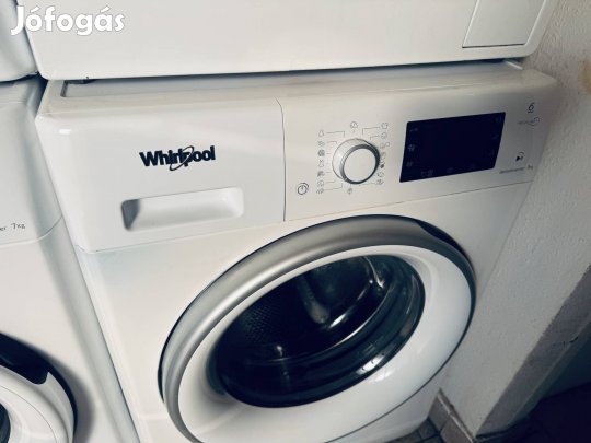 9kg whirlpool elöltöltős mosógép