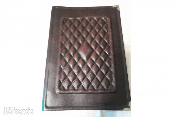 A4-es retro bőr mappa