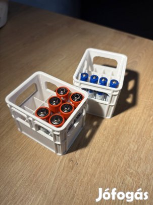 AAA és AA elemtartó rekesz - 3d nyomtatott