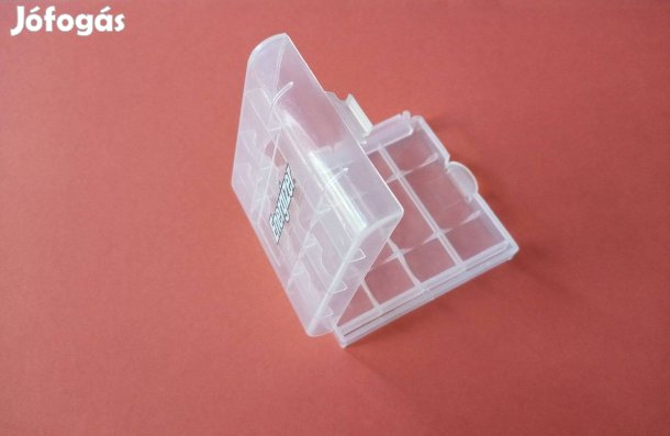 AA / AAA elem / akku tartó tároló doboz új Energizer