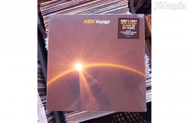 ABBA - Voyage Bakelit Lemez LP Bontatlan