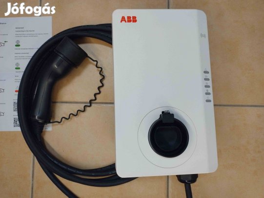 ABB 11kW elektromos autó fali töltő, Wifi, App
