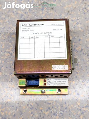 ABB AUTOMATION DSSB 140 48980001-P AKKUMULÁTOR EGYSÉG