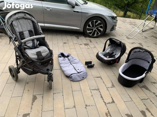 ABC Design Cobra babakocsi + hordozó + mózes