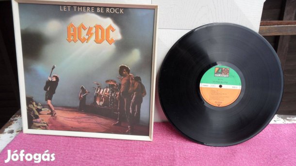 AC/DC 4. Vinyl LP bakelit lemez 1978 eredeti kiadás, gyűjtőknek