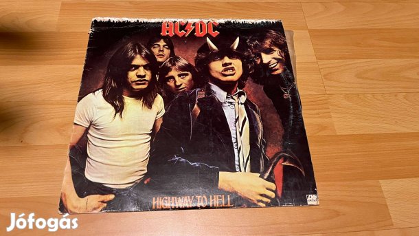 AC/DC Acdc Highway to hell 1979 bakelit hanglemez