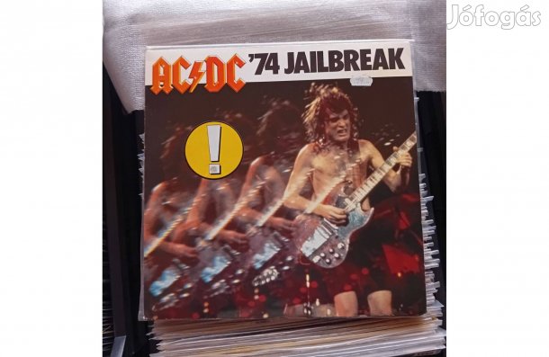AC/DC - 74 Jailbreak Bakelit lemez