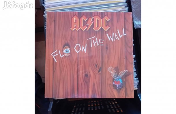 AC/DC - Fly On The Wall Bakelit Lemez LP Bontatlan