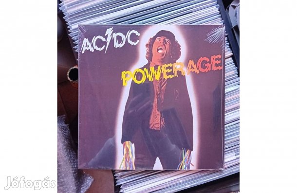 AC/DC - Powerage Bakelit Lemez LP Bontatlan