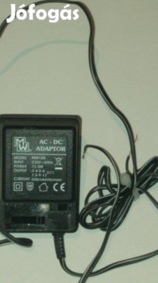 AC-DC adapter MW-108 3-12V 500mA
