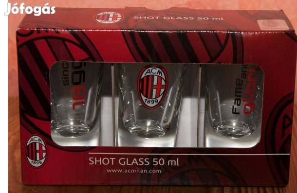 AC Milan Feles Pohárszett (3 dbos) licenszes