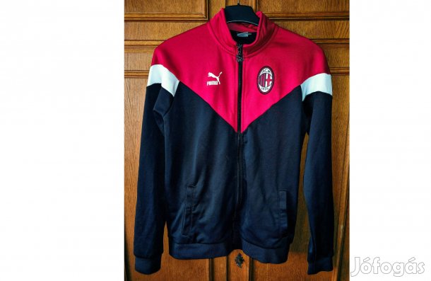 AC Milan eredeti fekete piros Puma cipzáras felső (176)