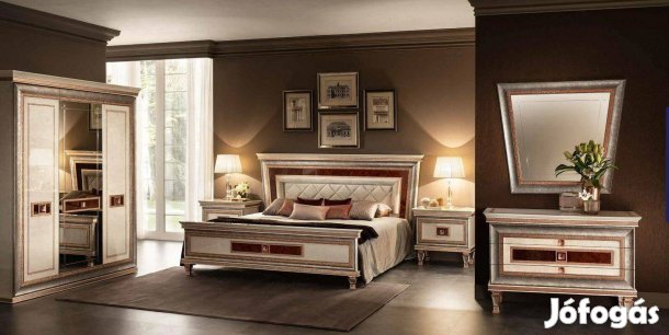 AC - Dolce Vita (bézs) olasz luxus hálószoba garnitúra Akció!