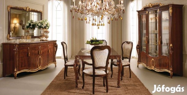 AC - Donatello (dió) olasz luxus étkező garnitúra Akció!