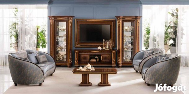 AC - Modigliani (dió) olasz luxus nappali garnitúra 20% Akció!