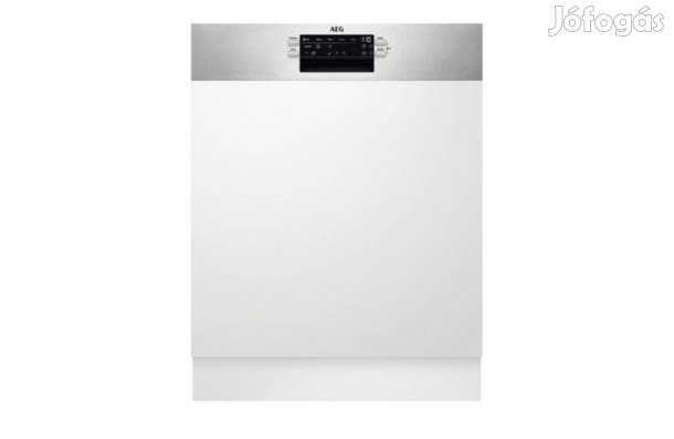 AEG GS649Exti külső kezelőpaneles beépíthető mosogatógép, 14 teríték,