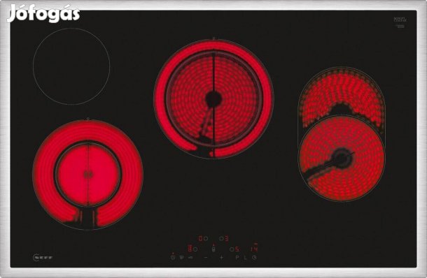 AEG T18SDH9L0 Kerámia főzőlap, 80 cm széles, érintős vezérlés -17%