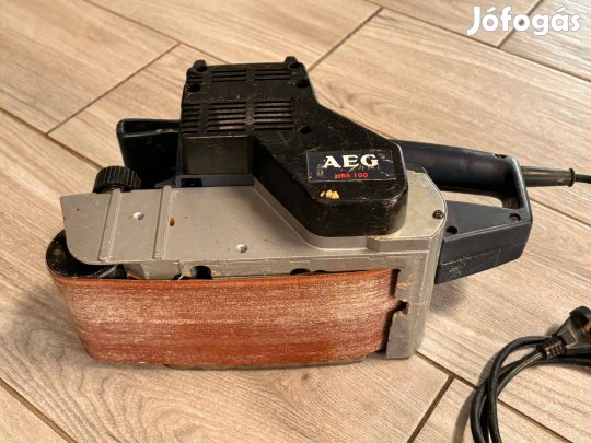 AEG ipari szalagcsiszoló csiszológép 1010w 100x560mm