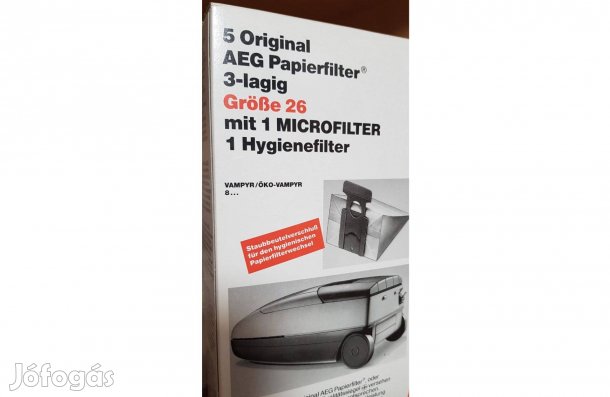 AEG porzsák 26 méret 5+2 db