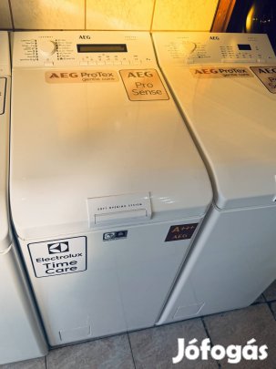 AEG protex felültöltős mosógép
