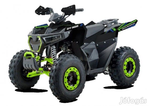 AFF125cc 3+1 sebességes félautomata gyerek quad fekete gyermekjármű