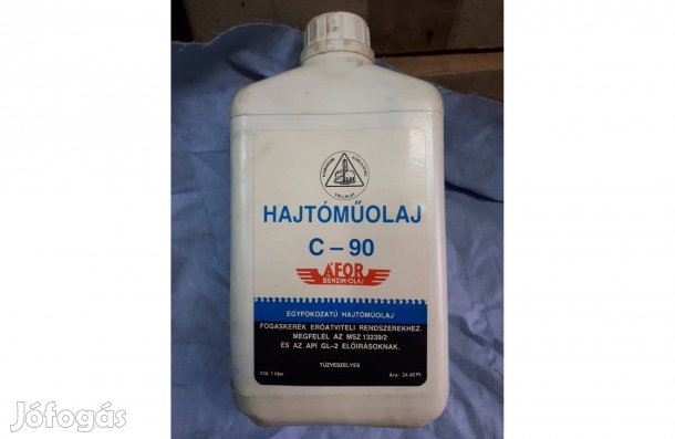 ÁFOR hajtóműolaj C-90 bontatalan eladó !
