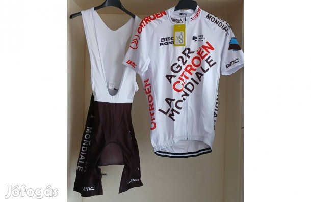 AG2R új kerékpáros szett - mez L, nadrág M