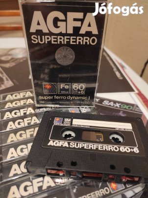 AGFA Superferro C-60+6 kazetta csomag eladó!