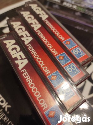 AGFA ferrocolor 60+6 kazetta csomag eladó!