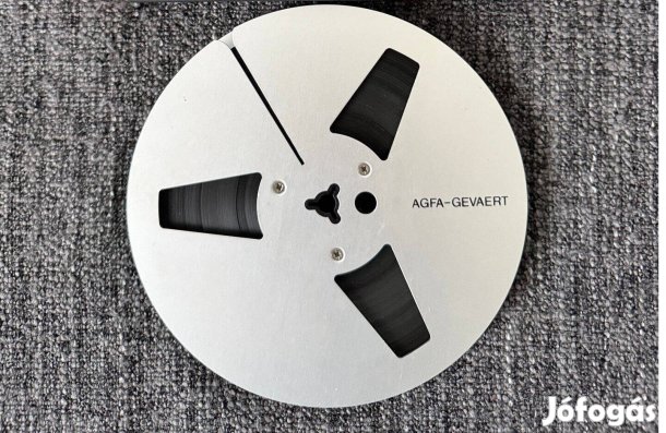 AGFA magnószalag alu orsón 18 cm