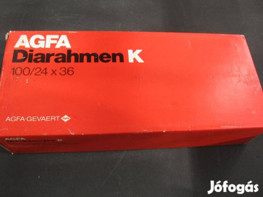 AGFA üveges diakeret 100 db, uj