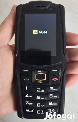 AGM M7, strapabíró gombos/érintős, dual SIM, SD, 4G, android